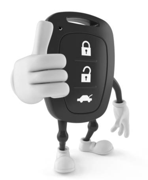 car remote fob man
